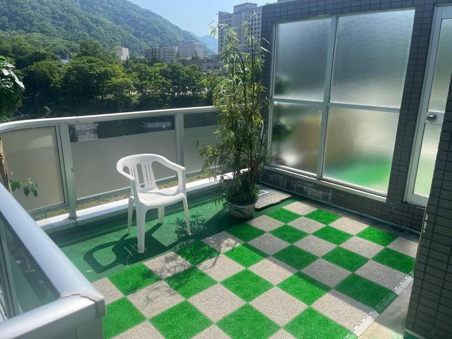 Ferienwohnung フューデイズコンドミニアム定山渓201号室 Sapporo Exterior foto