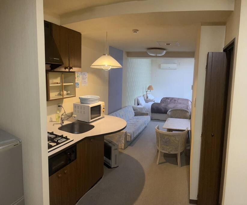 Ferienwohnung フューデイズコンドミニアム定山渓201号室 Sapporo Exterior foto